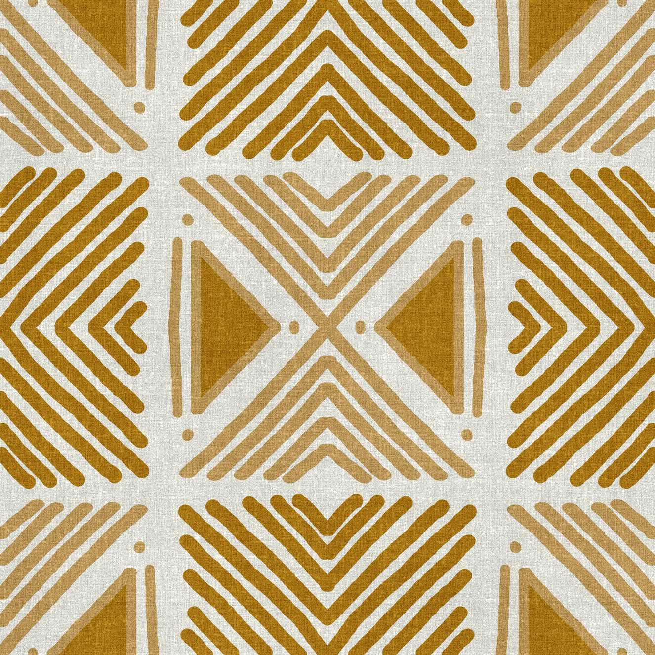 Tribal Foliage Motif Wallpaper⁠