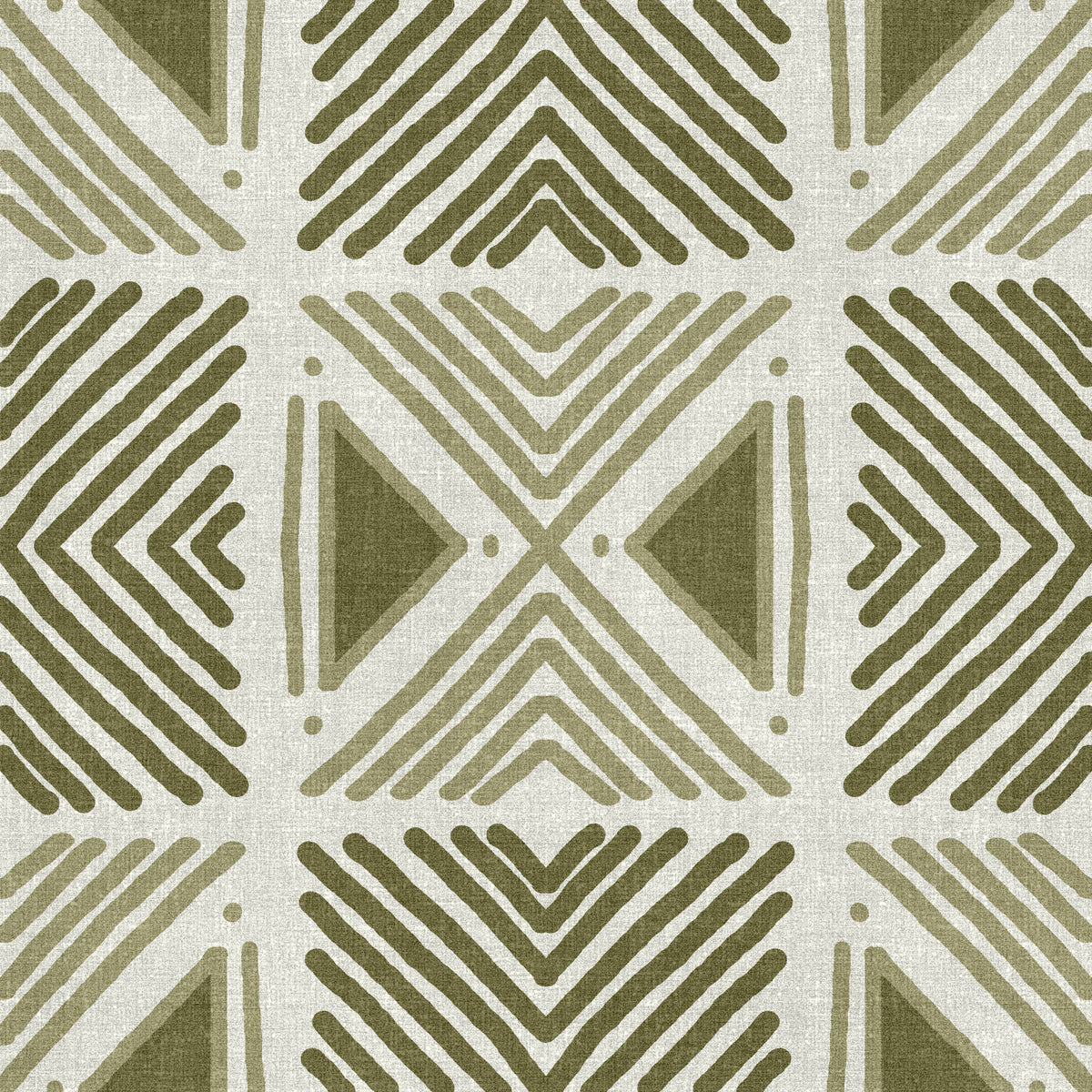 Tribal Herbs Motif Wallpaper⁠