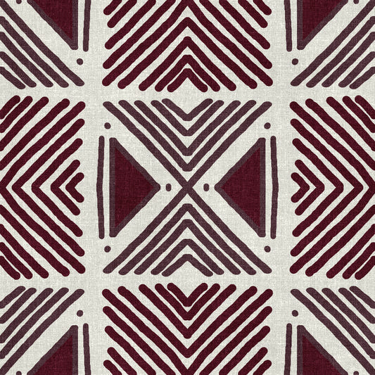 Tribal Wine Motif Wallpaper⁠