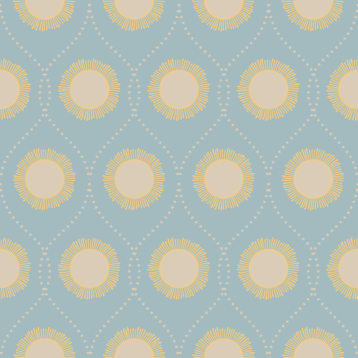 Dotted Diamonds Wallpaper⁠ in your room — zoomed