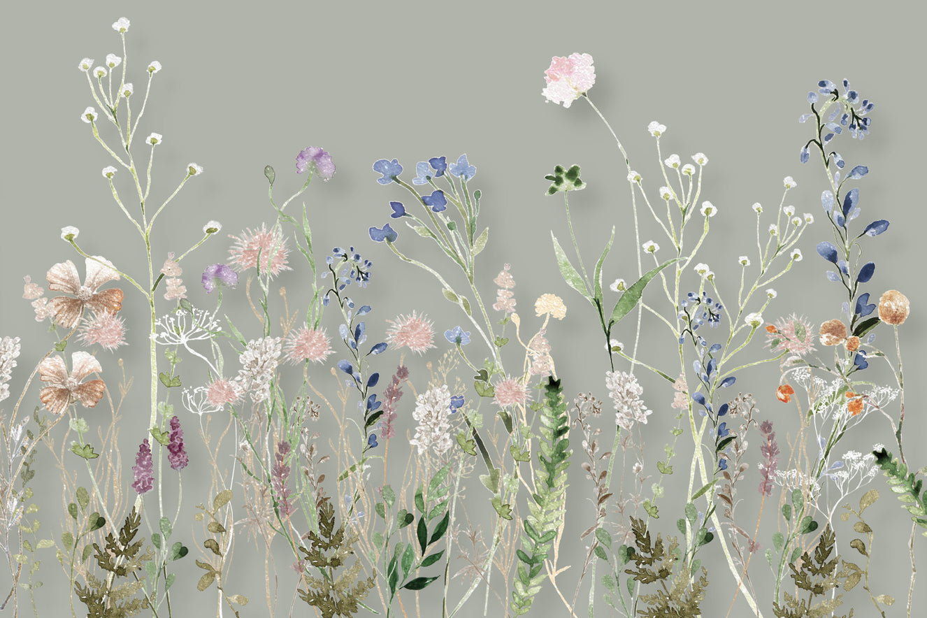 Wildflower Symphony Wall Mural - 3133177