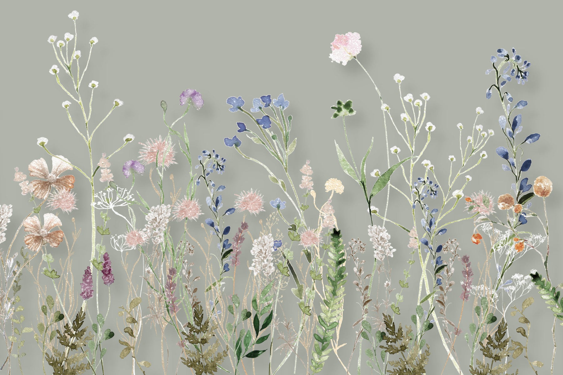 Wildflower Symphony Wall Mural - 3133177