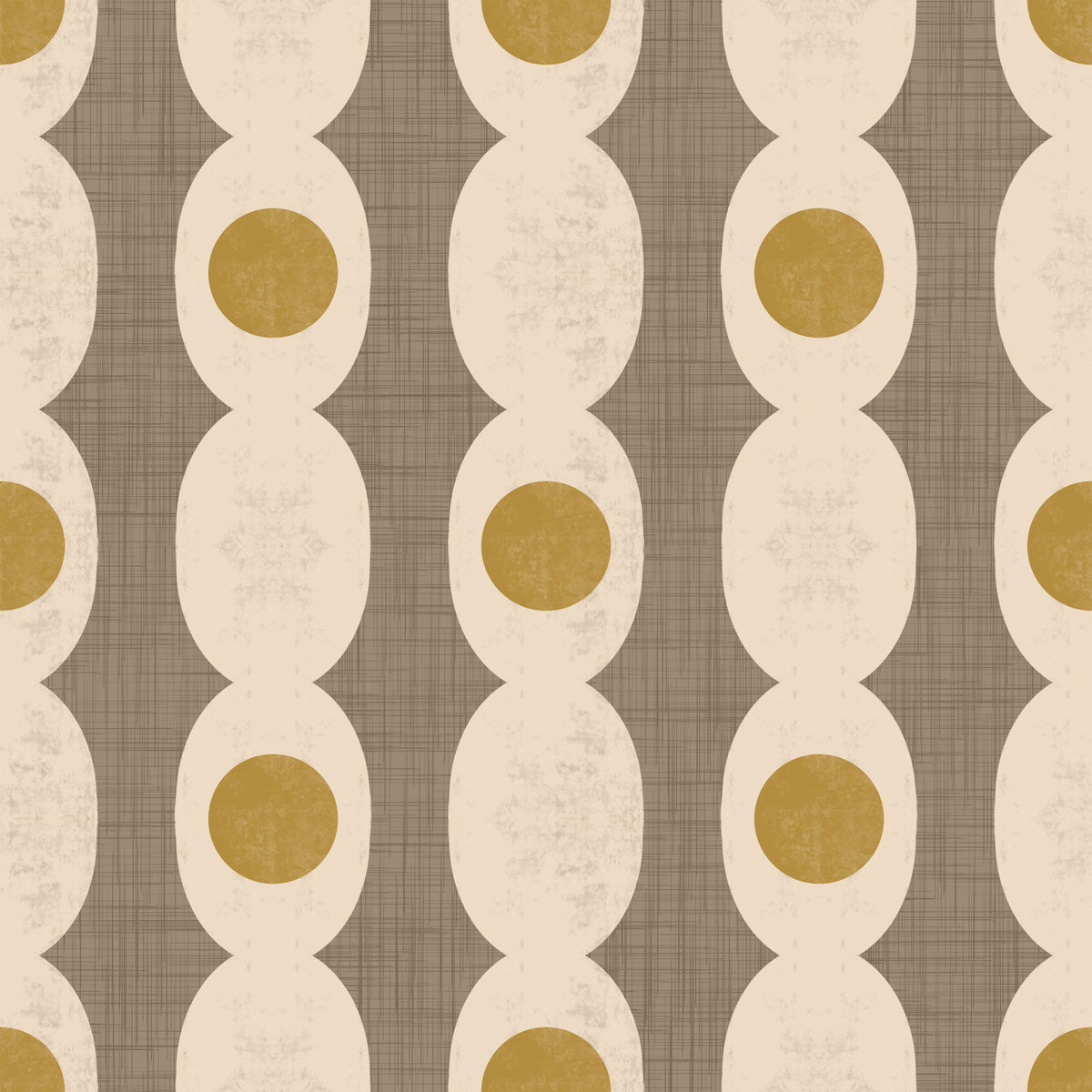 Atomic Age Beige Abstract Wallpaper⁠ -2978114 in your room — zoomed