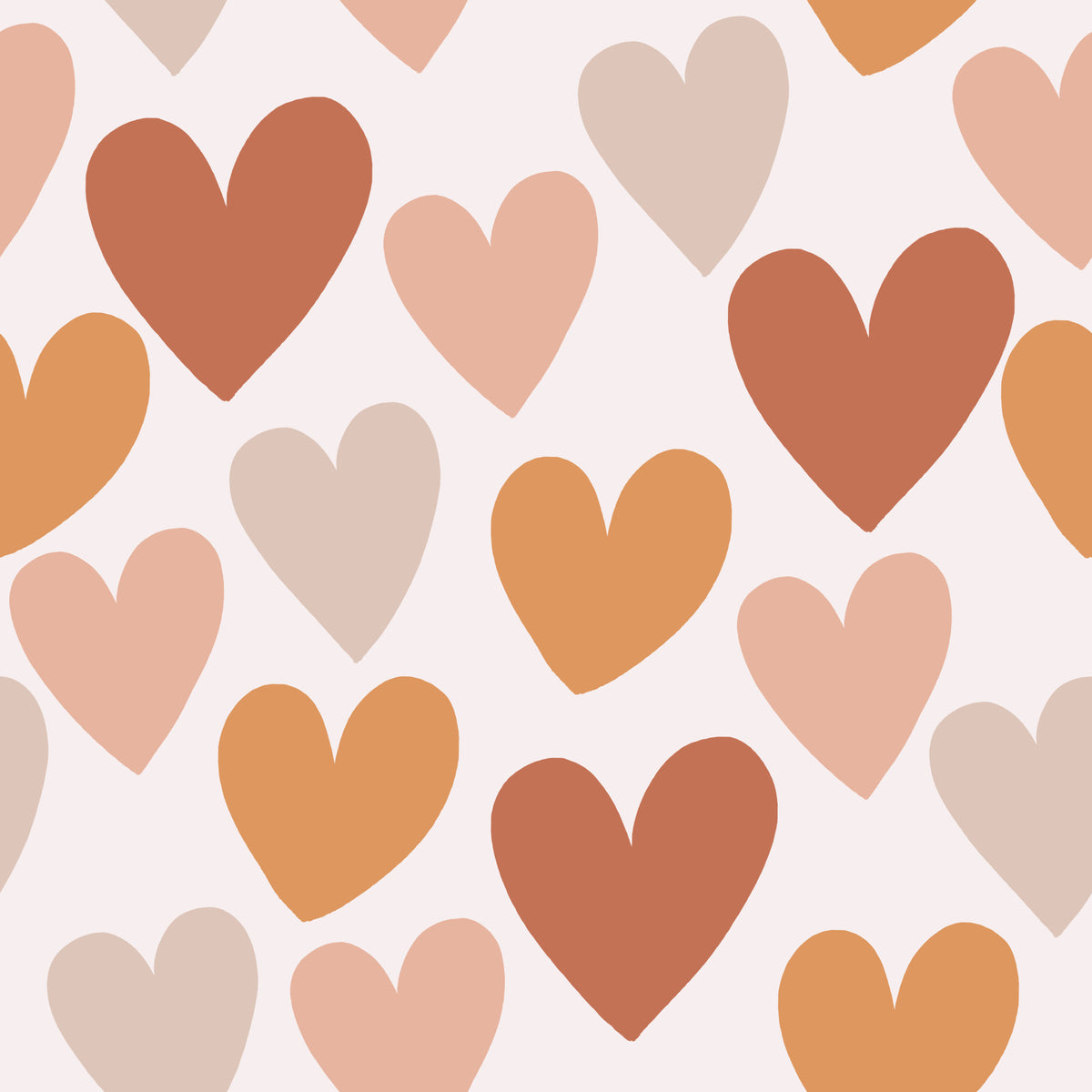 Earthy Hearts Wallpaper⁠ -2983573