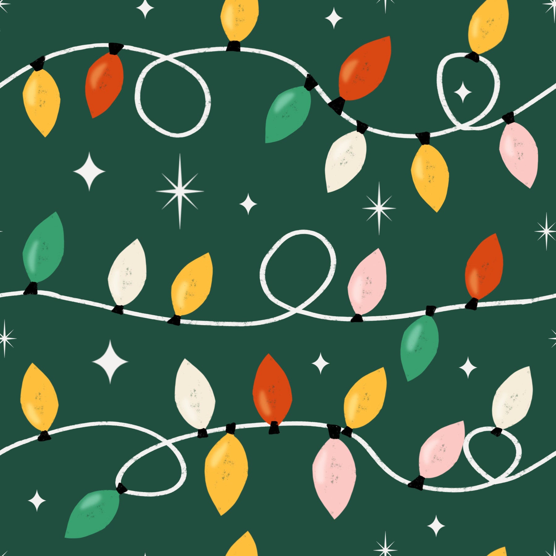 Festive Lights Pattern Wallpaper⁠ -2984842