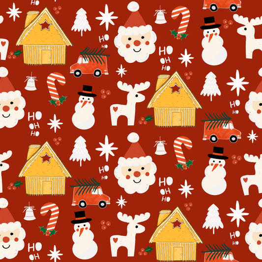 Retro Christmas Cheer Wallpaper⁠ -2984848