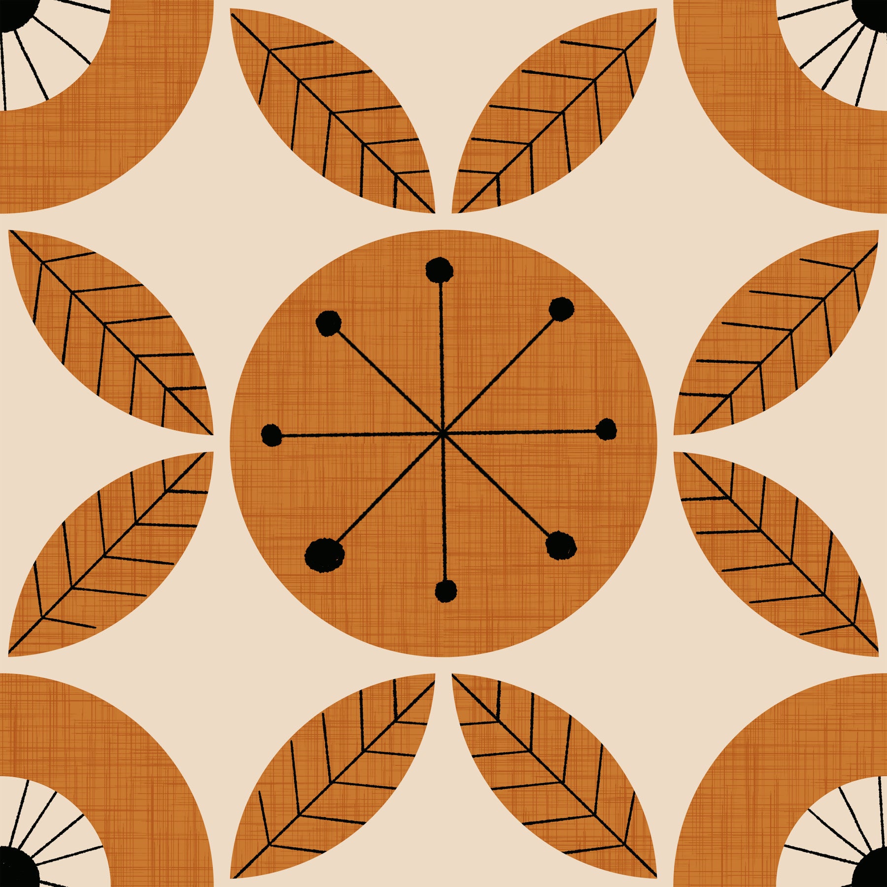 Mid-Century Charm Wallpaper⁠ -2995318