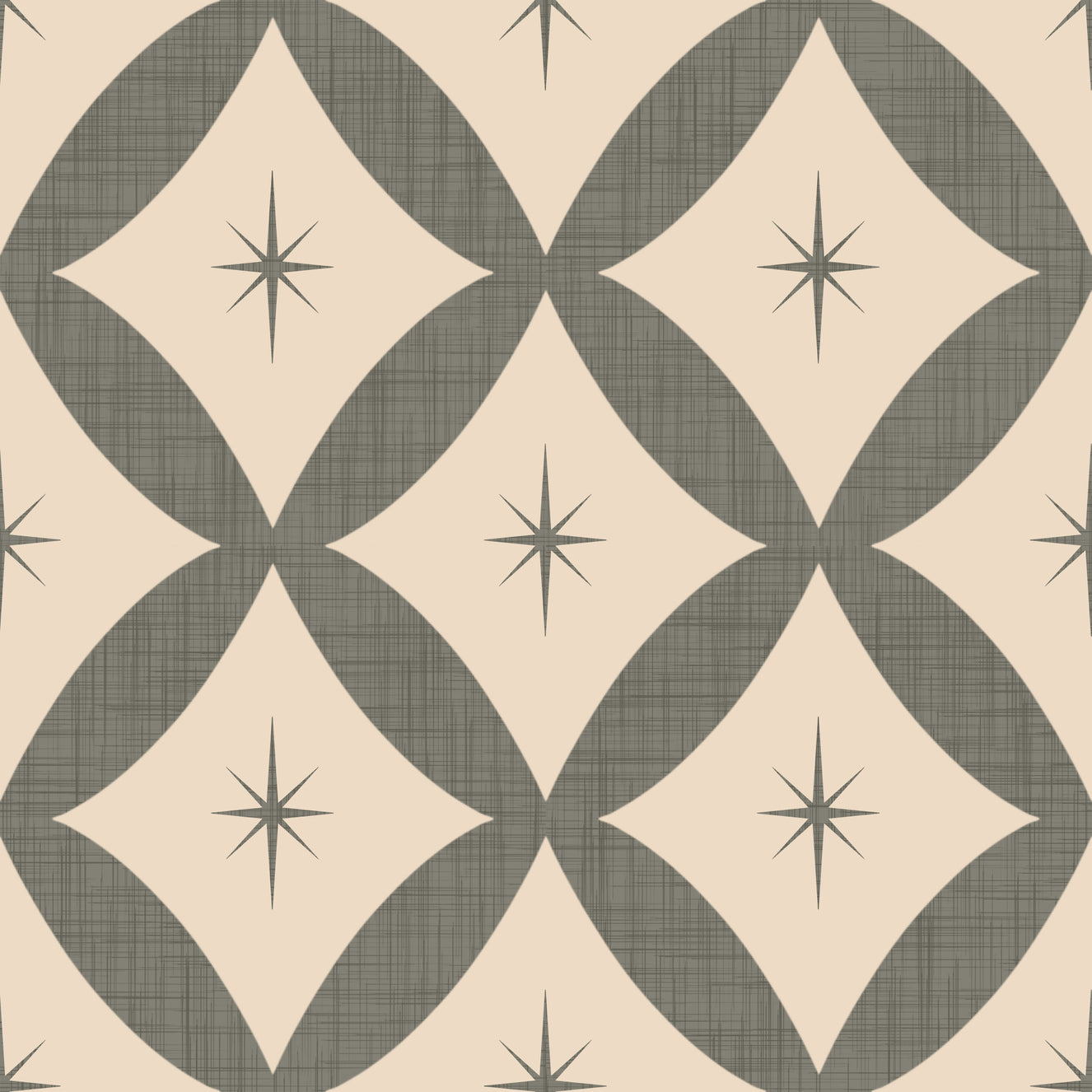 Retro Atomic Starburst Wallpaper⁠ -2995344