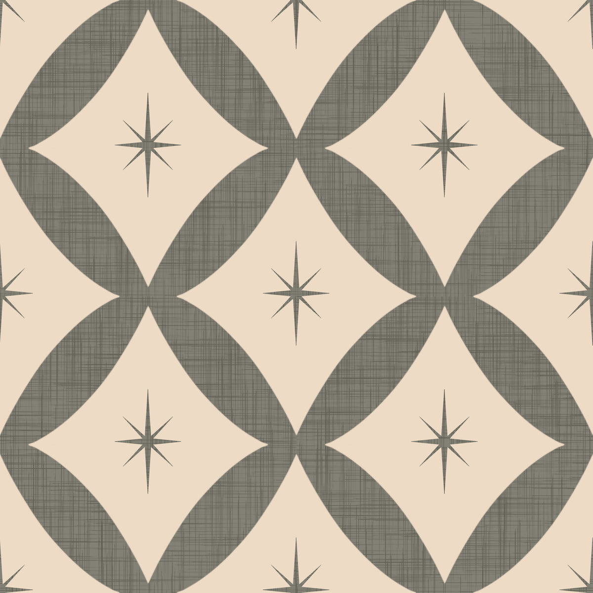 Retro Atomic Starburst Wallpaper⁠ -2995344 in your room — zoomed
