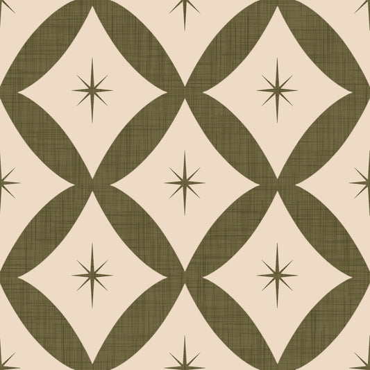 Vintage Geometric Stars Wallpaper⁠ -2995340