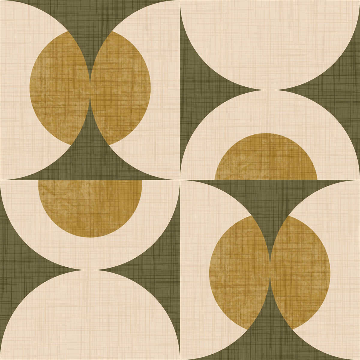 Mid-Century Modern Harmony Wallpaper⁠ -2995390 in your room — zoomed