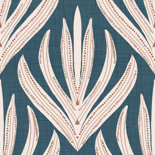 Modern Aztec Flora Wallpaper⁠ -3017146