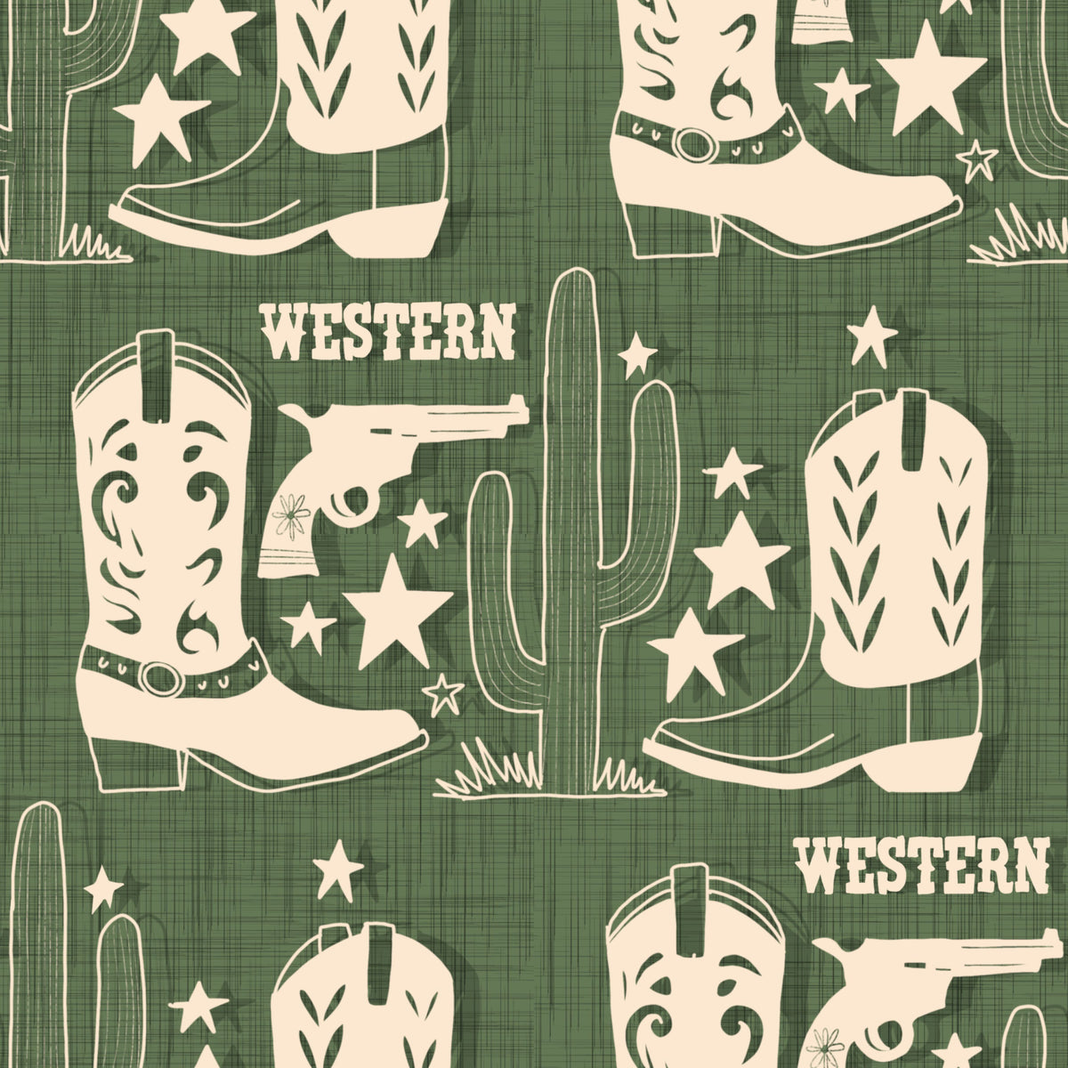 Wild West Charm Wallpaper⁠ -3017217