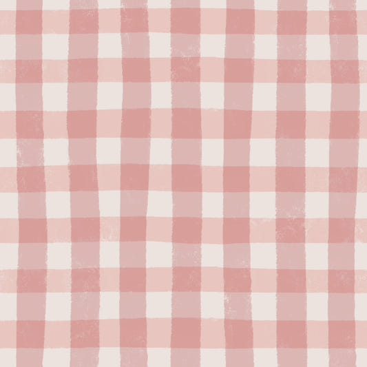 Rosewater Gingham Wallpaper⁠ -3133875