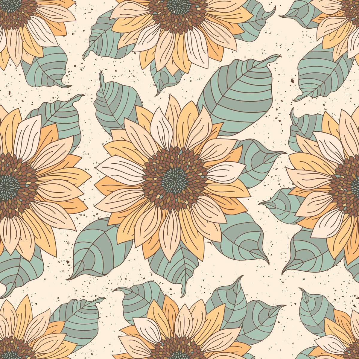 Sunflower Bloom Wallpaper⁠ -3230743 in your room — zoomed