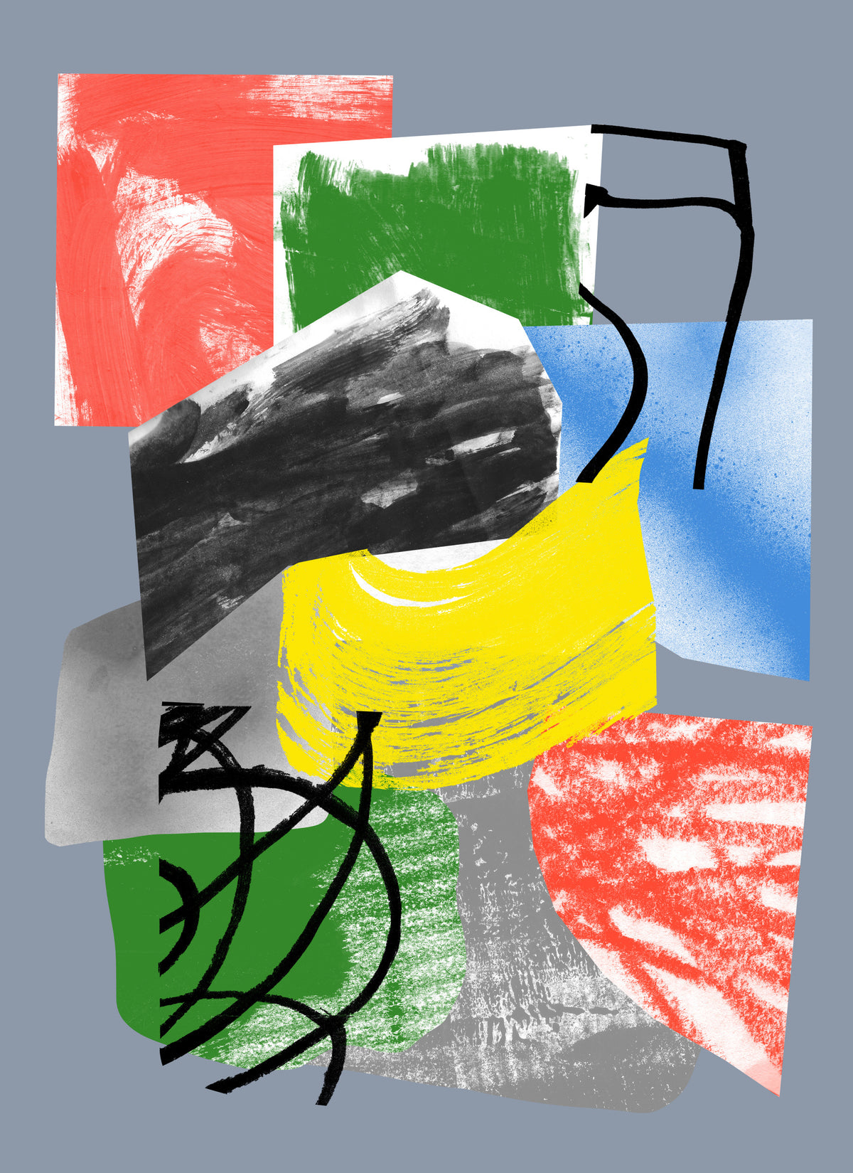 Redbluegreenyellow Wall Mural