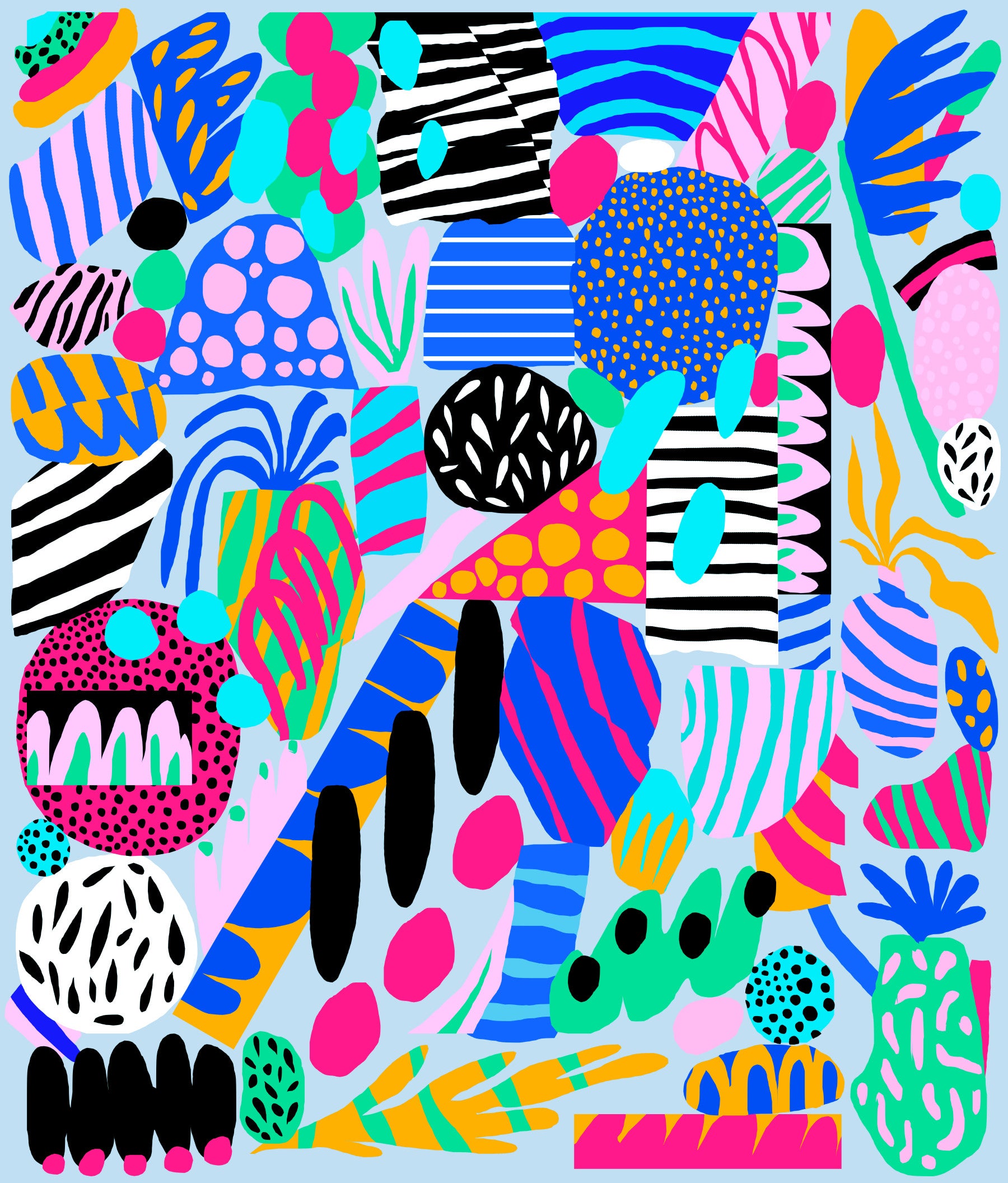 Party forms Wall Mural