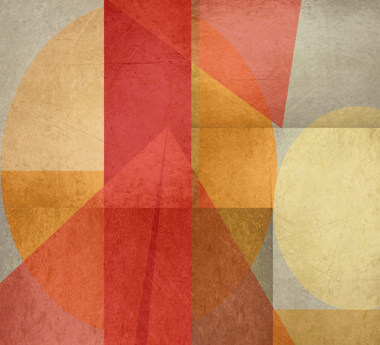 Urban Shapes Fusion Wall Mural