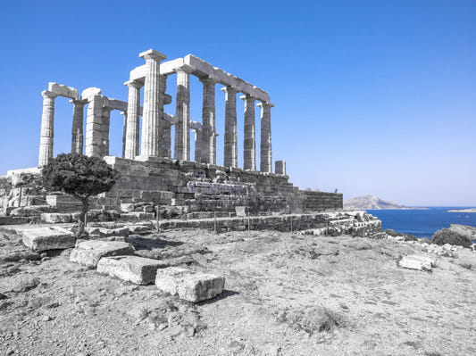 Poseidon Temple Wall Mural