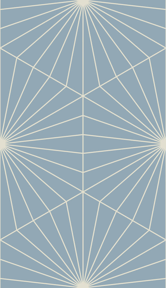 Powder Blue Radiance Wallpaper⁠
