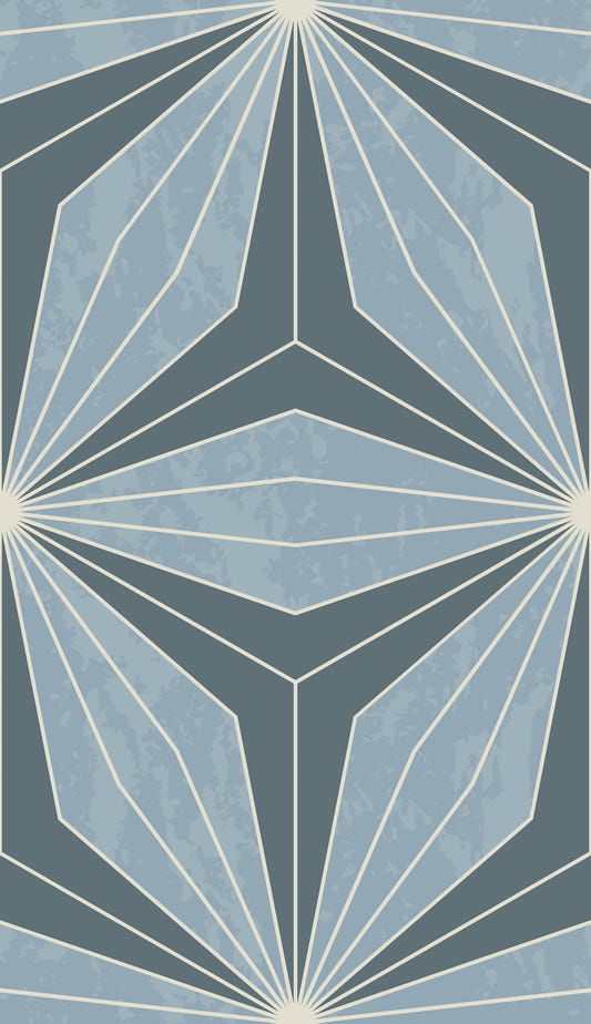 Geometric Flowers Radiance Wallpaper⁠