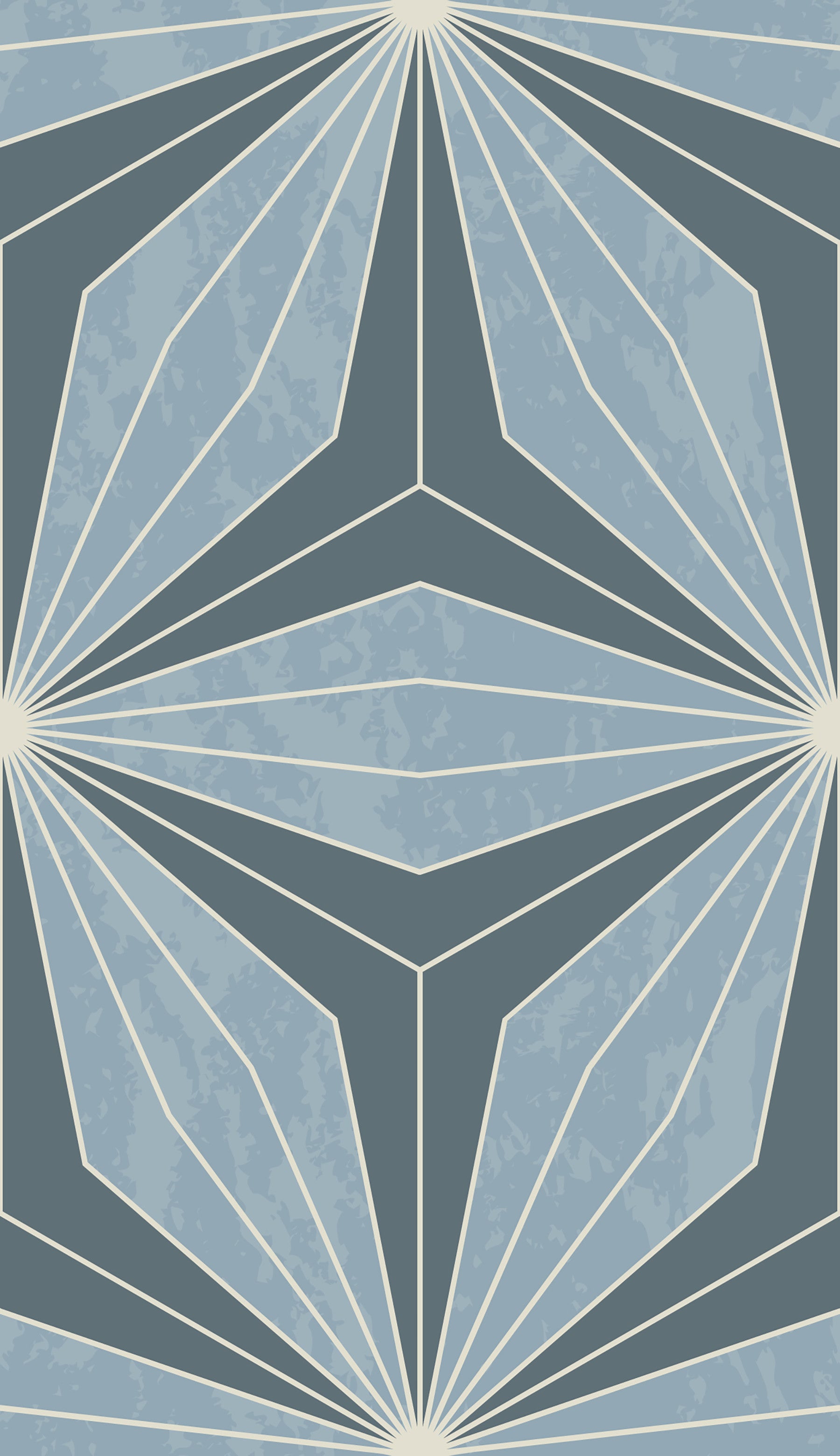 Geometric Flowers Radiance Wallpaper⁠