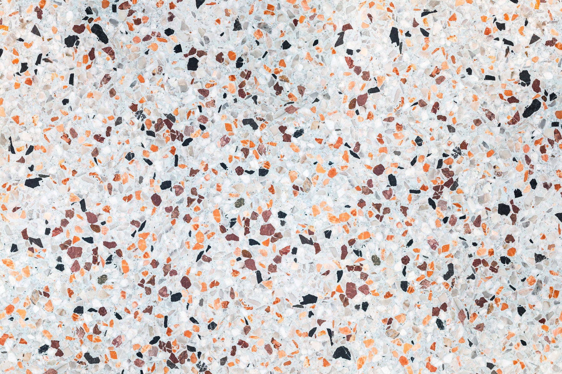 Light Coral Terrazzo Wall Mural
