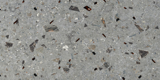 Grey Granite Pattern Beige Natural Stones Terrazzo Wallpaper Wall Mural