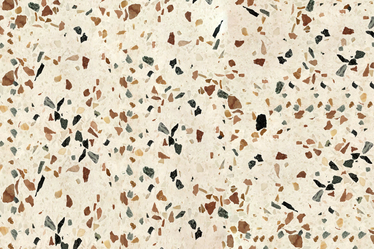 Terrazzo Tiles Texture Natural Stone Wall Mural
