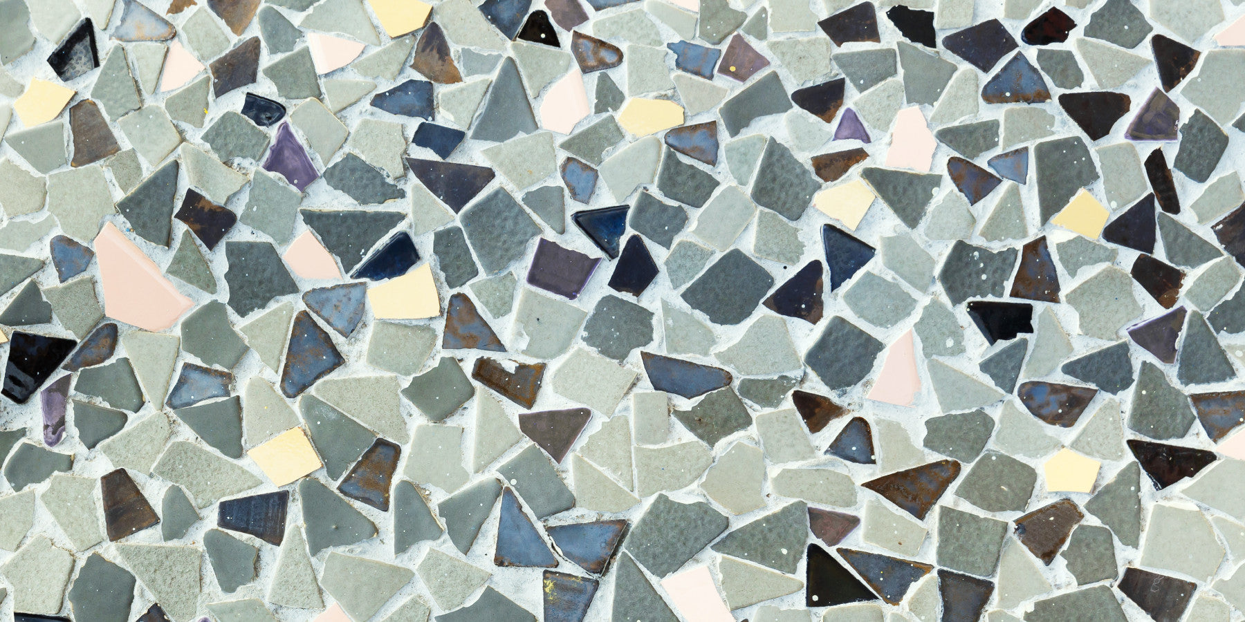 Fragmented Harmony Natural Look Tile Wallpaper Wall Mural