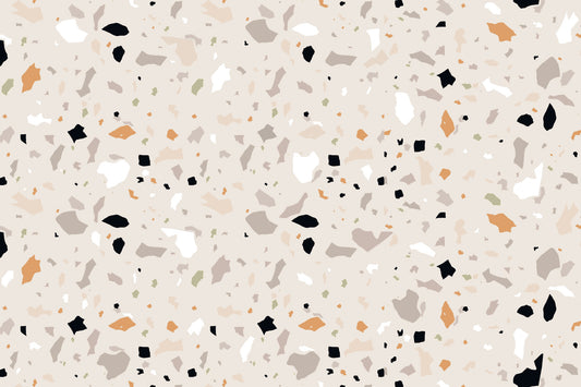 Minimalist Terrazzo Art Natural Stone Wallpaper Wall Mural