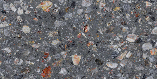 Rocky Grey Texture Natural Tile Look Wallpaper Wall Mural