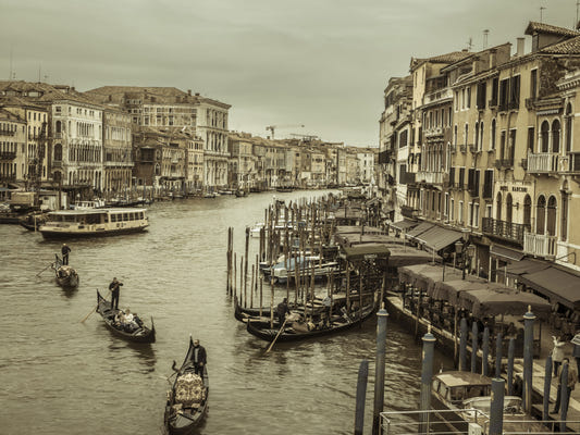 Historic Grand Canal Wall Mural