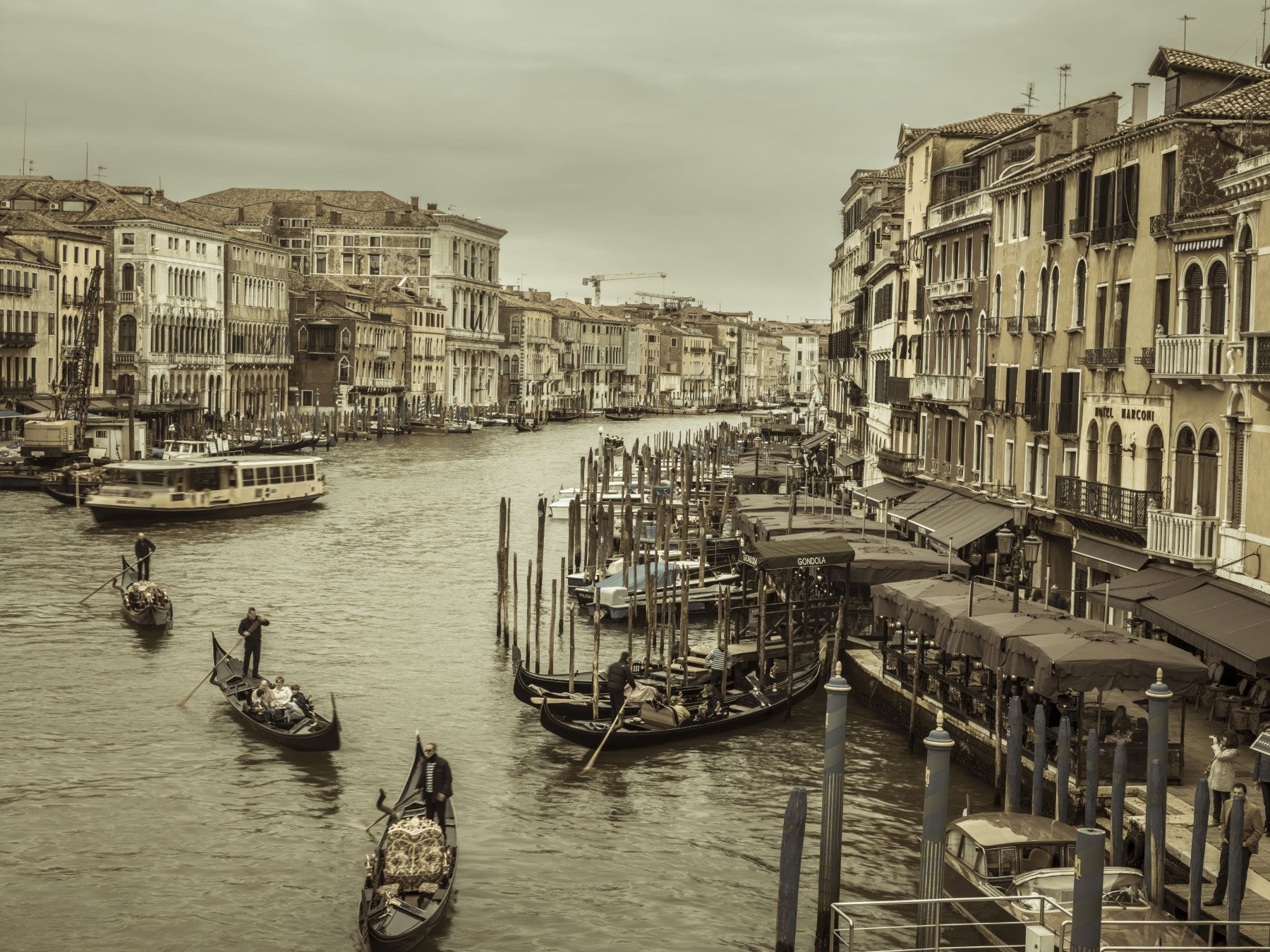 Historic Grand Canal Wall Mural