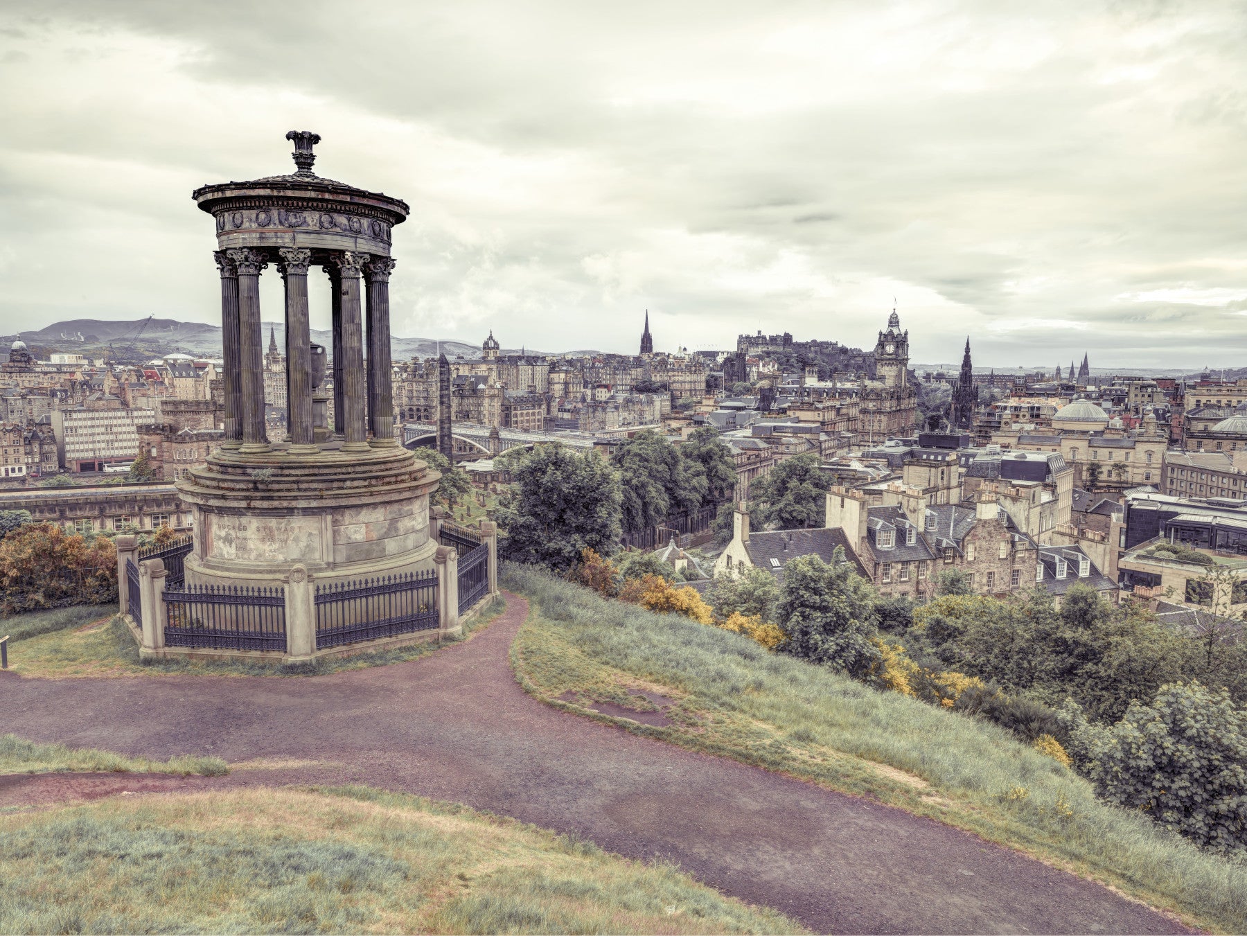 Edinburgh Vista Wall Mural