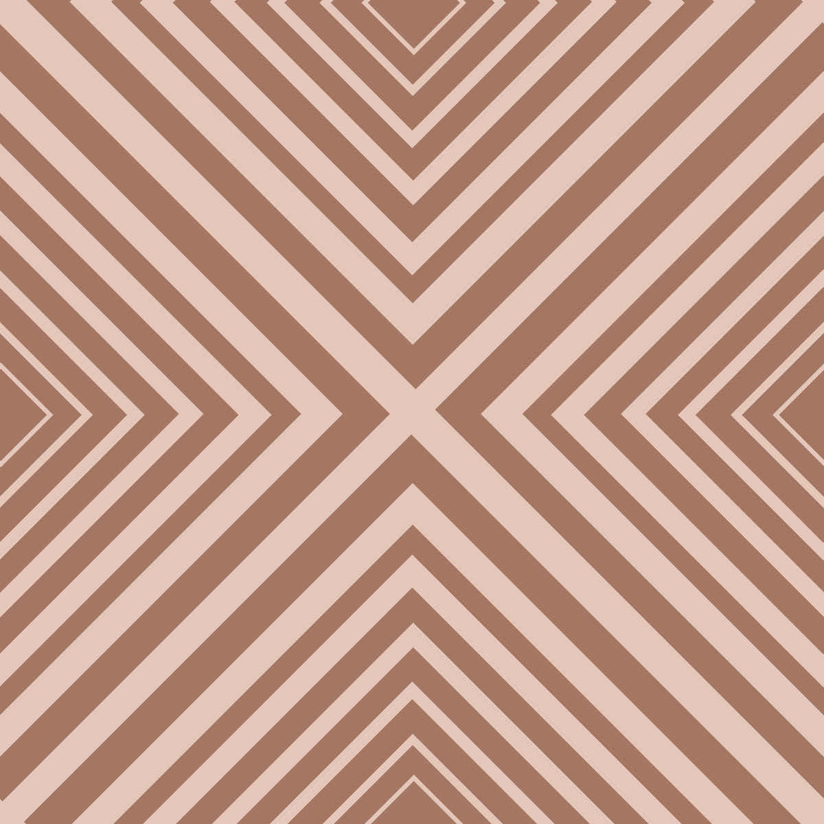 Chevron Chic Wallpaper⁠ in your room — zoomed