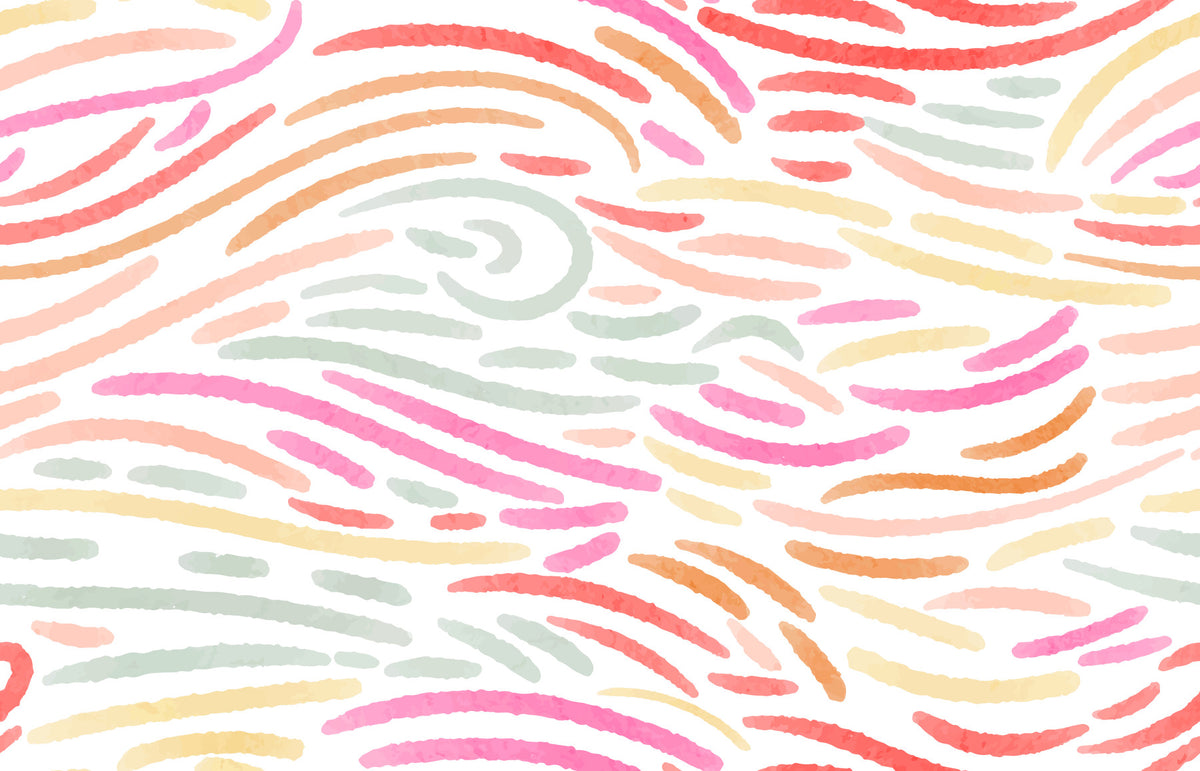 Candy Pastel Strokes Wallpaper⁠ in your room — zoomed