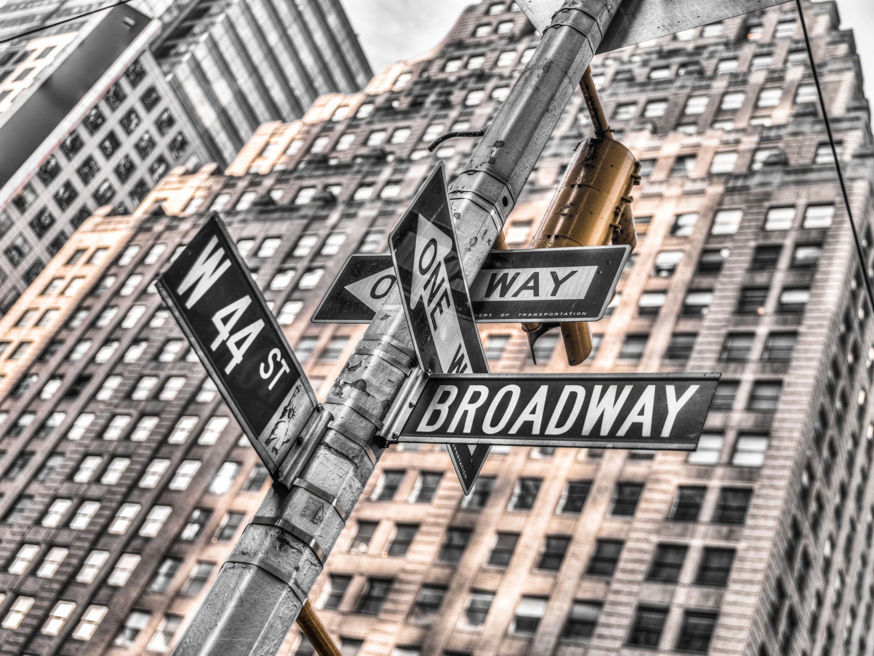 Manhattan Crossroads Wall Mural
