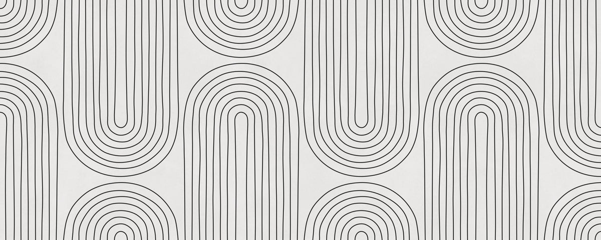 Arched Simplicity Wall Mural