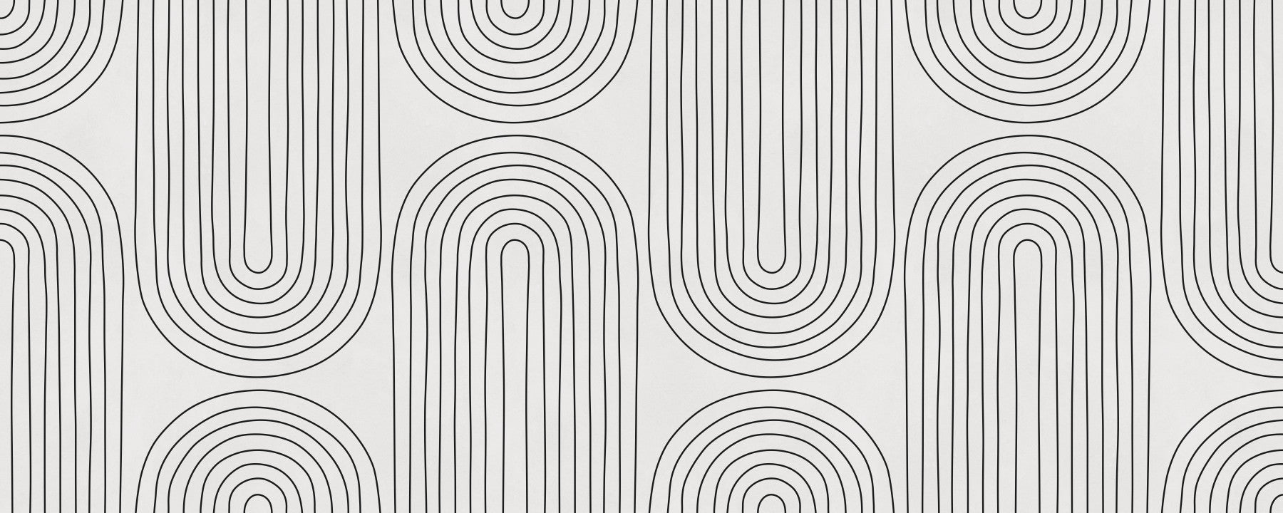 Arched Simplicity Wall Mural