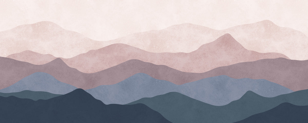 Mountain Dreams Wall Mural in your room — zoomed