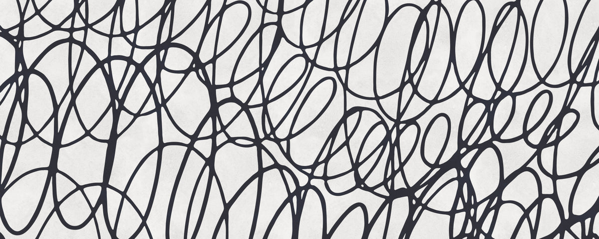Loop Lines Wall Mural