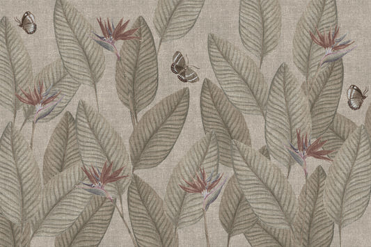 Jungle Life Muted Wall Mural