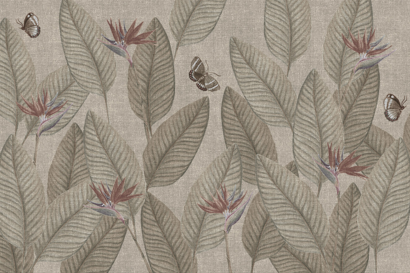 Jungle Life Muted Wall Mural