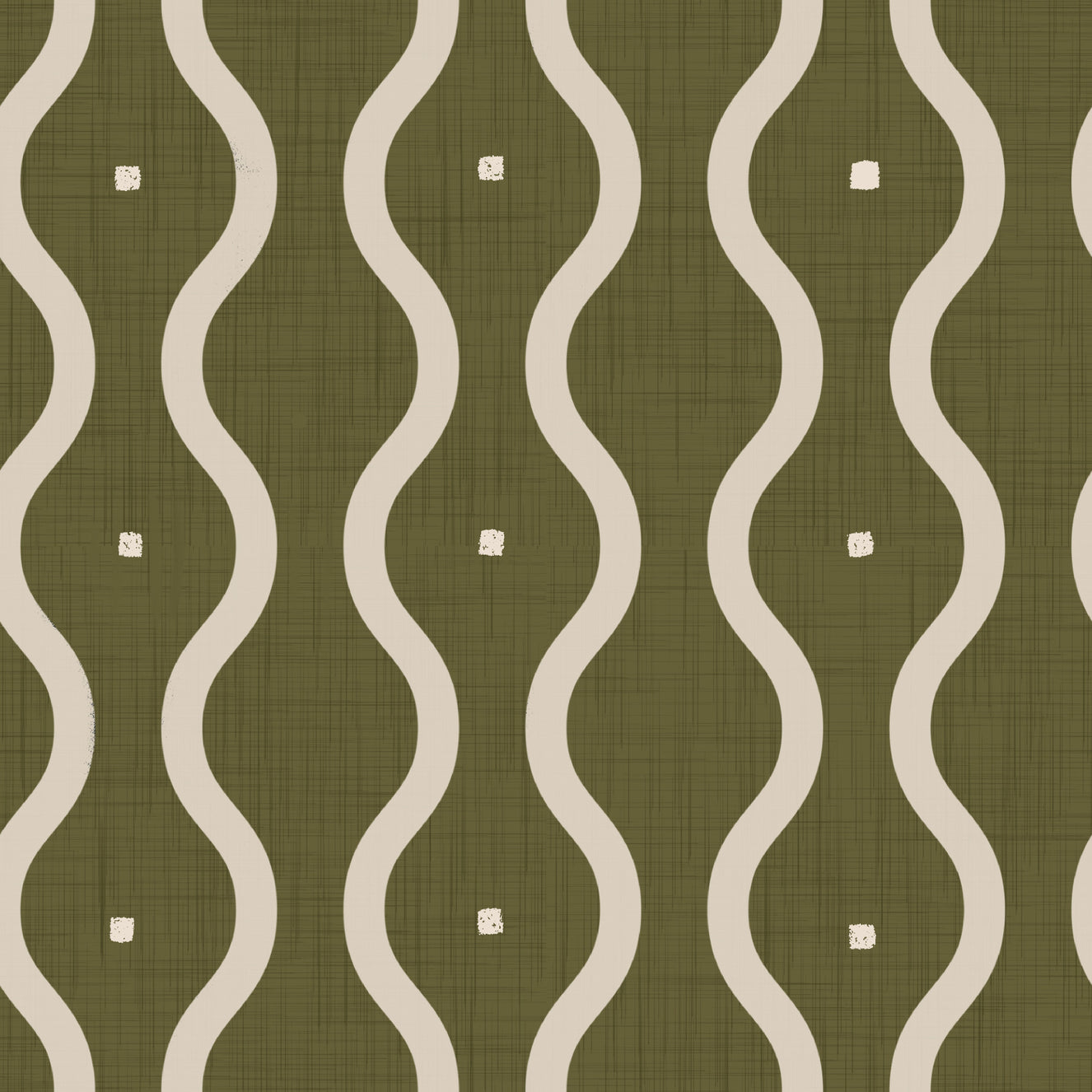 Olive Grove Waves Wallpaper⁠