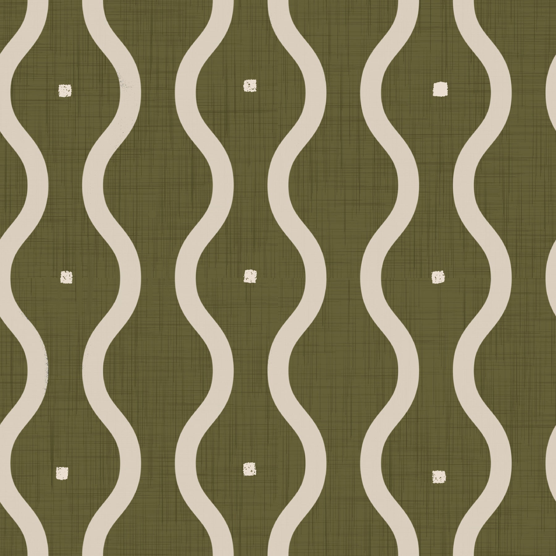 Olive Grove Waves Wallpaper⁠