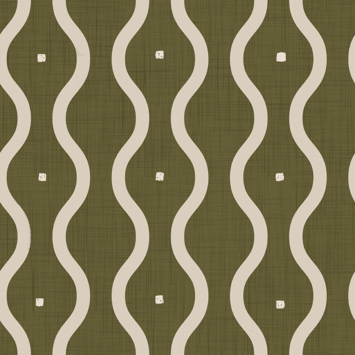 Olive Grove Waves Wallpaper⁠ in your room — zoomed