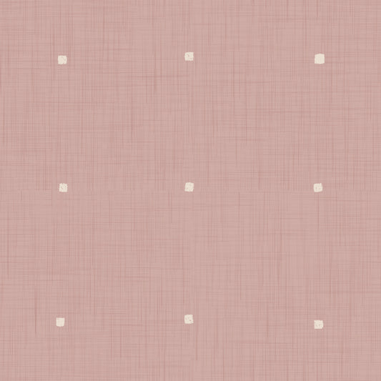 Dusty Rose Grid Wallpaper⁠