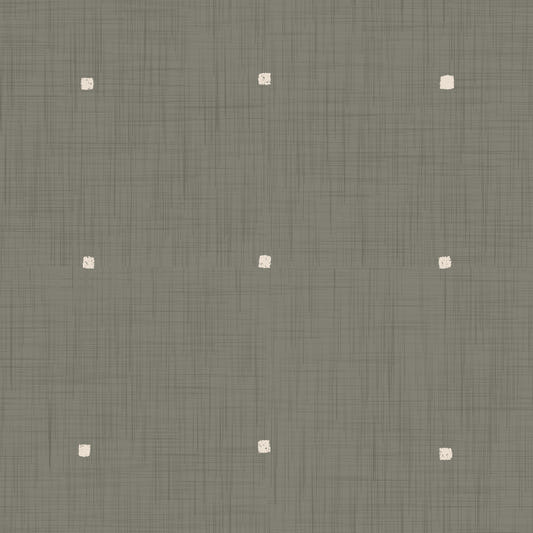 Soft Texture Squares Taupe Wallpaper⁠