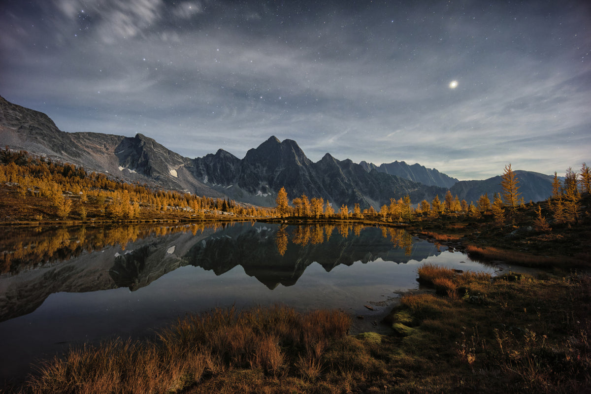 Nightfall's Calm Reflection Wall Mural - 2363922 in your room — zoomed